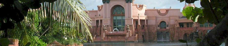 A view from the lagoon in front of the Royal Towers