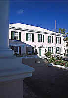 Parliament Square in downtown Nassau