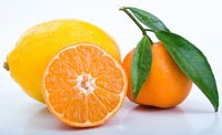 start with fresh citrus fruits