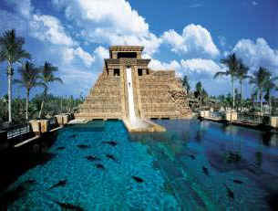 Atlantis Bahamas - Mayan Temple Water Slide